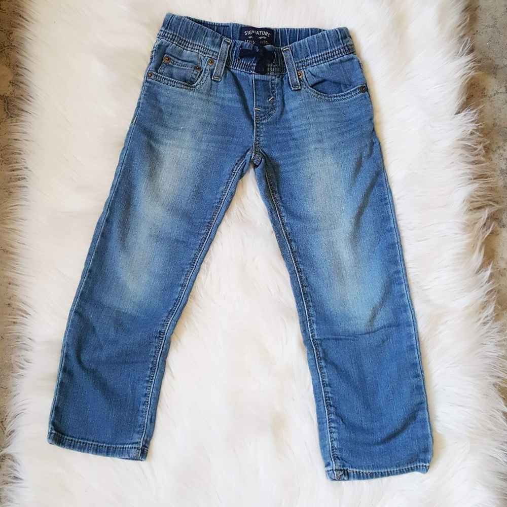 Levi's girl's slip on jeans size 5 regular